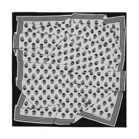 Alexander McQueen, Scarf Czarny, Kobieta, Rozmiar: ONE Size