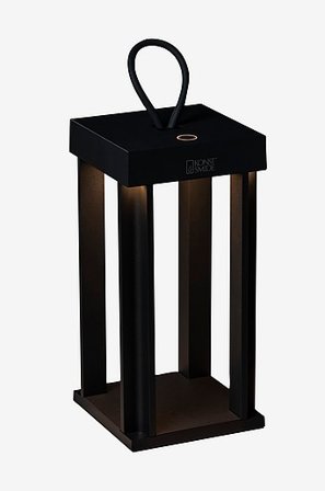 Jotex - Lyhty Cannes USB, 42 cm Musta - Osta Ulkovalaisimet Jotex