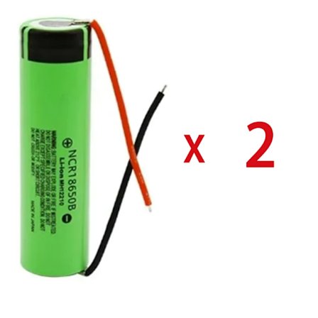 Panasonic Uusi alkuperäinen NCR18650B 3.7v 3400mAh 18650 Li-ion ladattava akkuhitsaus silikageelikaapeli tee-se-itse