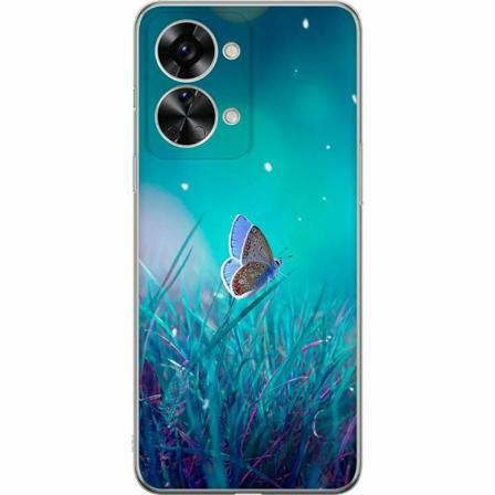 Oneplus Nord 2t Genomskinligt Skal Magical Butterfly