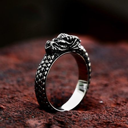 Ring - Norse Mythology - Dragon