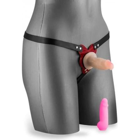 Strap-on Dildo 2 små avtagbara dildos