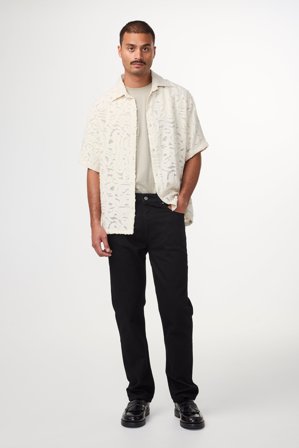 NN.07 Johnny Jeans Male Black Cotton