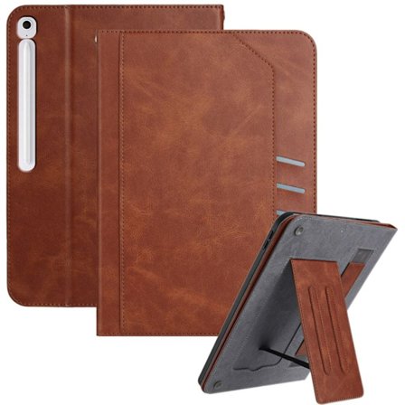Samsung Galaxy Tab S10 FE Plus Cover with Wallet - Brown