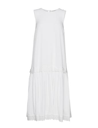 Seersucker Viscose Drisello White Mads Nørgaard