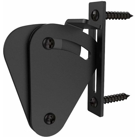 Låsemekanisme til skydedør, skydevindueslåsesæt til låge