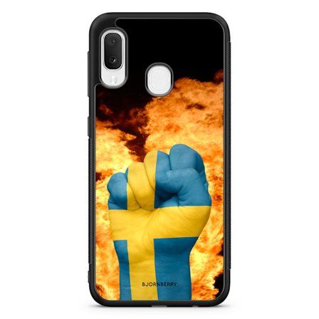 Bjornberry Skal Samsung Galaxy A20e - Sverige Hand