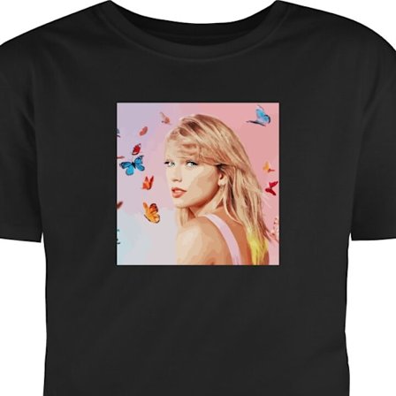 Barn T-shirt Taylor Swift Fjärillar