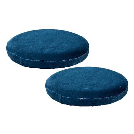 2 stk./pakke Stue Stræk Spisestue Kontor Rund Skammel Betræk Barstol Vaskbar Hao (LGL)