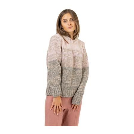 Roberto Collina, Round-neck Knitwear Roze, Dames, Maat:S