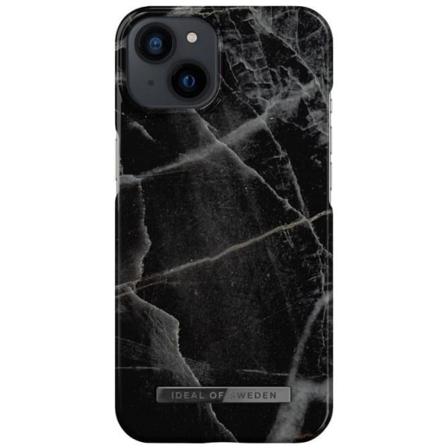 Ideal Of Sweden Black Thunder Marble Fashion Case Till Iphone 13