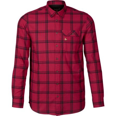 Seeland Men's Highseat Shirt Men long-sleeved shirts Red XXL