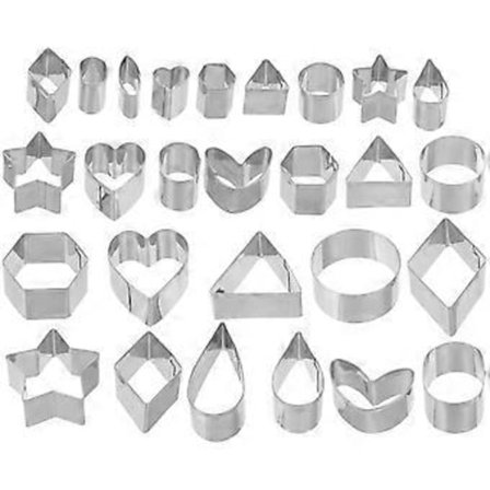 30 stk. Polymerleire Kuttere Leire Øredobber Kuttere Leire Smykkefremstilling Former DIY Øredobber Fremstilling Former