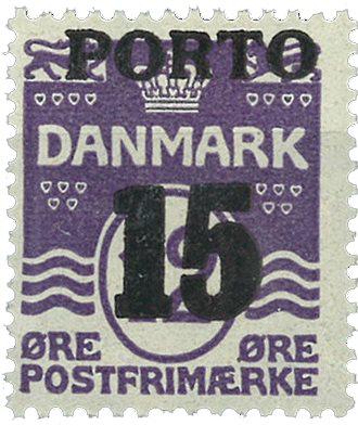 Danmark 1934 - Portomærke AFA 32 - Postfrisk