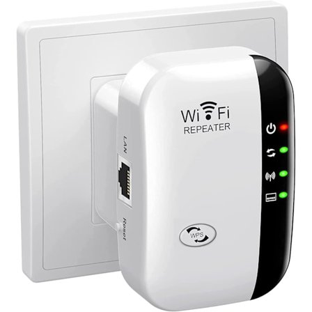 300M Wi-Fi Signalforsterker, Wi-Fi Repeater, 2,4 GHz Trådløs Ruter
