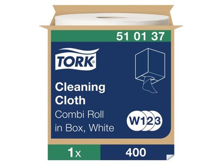 TORK Rengöringsduk Mjuk W1/2/3 vit - Lyreco - Städ och hygien - Toalettpapper och torkpapper - Industritork