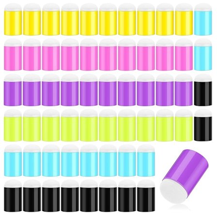 60 st Finger Svampar Finger Målning Hantverk Målning Svamp Dekorationsset