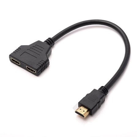HDMI-splitter 1 indgang 2 udgange 1080p høj opløsning