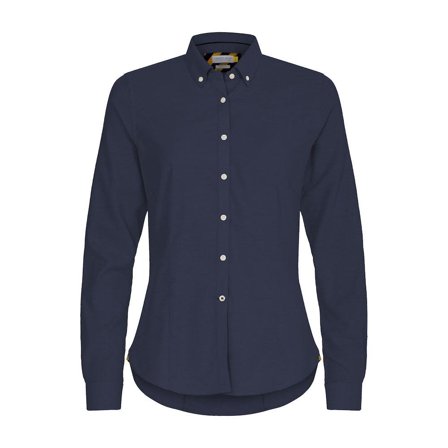 J. Harvest & Frost Yellow Bow Kauluspaita Laivastonsininen, Vaatteet