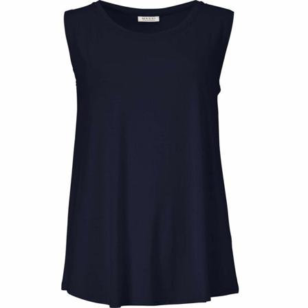 Masai, Basic Top Blauw, Dames, Maat:M,Viscose