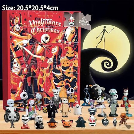 24 Days of Christmas Countdown Advent Calendar Blind Box Toy