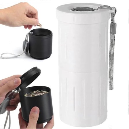 Bærbar solsikkefrø-spytte kop med skalopbevaring, pistacienødder snackskål kop nødde skal beholdere til bil udendørs rejse