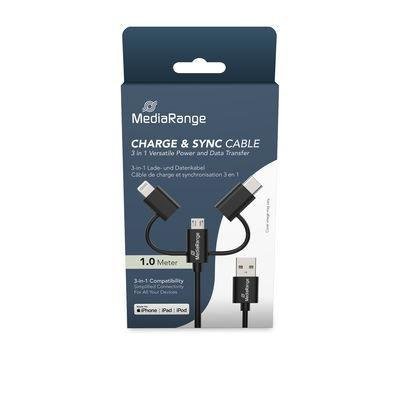 MediaRange Usb Cable Usb 2.0 1 M Usb A
