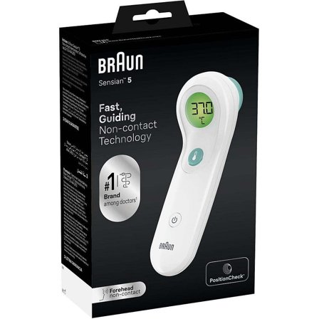 Braun Thermometer No Touch + Touch, Medicin & Pleje, Termometre, Pandetermometre
