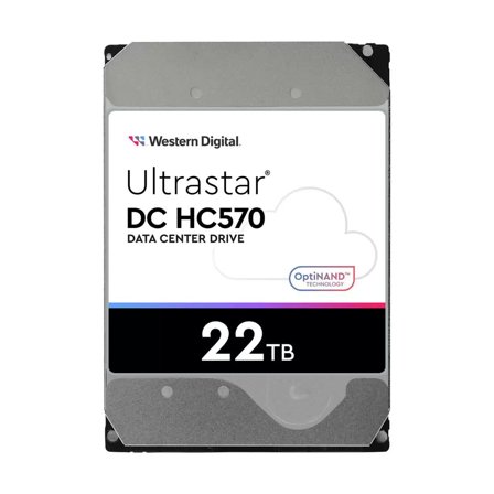 WD Ultrastar DC HC570 - harddisk - 22 TB - SAS 12Gb/s