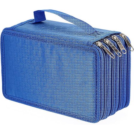 72 indsættelse bærbar stor kapacitet multi-lag blyanter etui holder pung taske farveblyanter arrangør til skole kontor teenagere piger