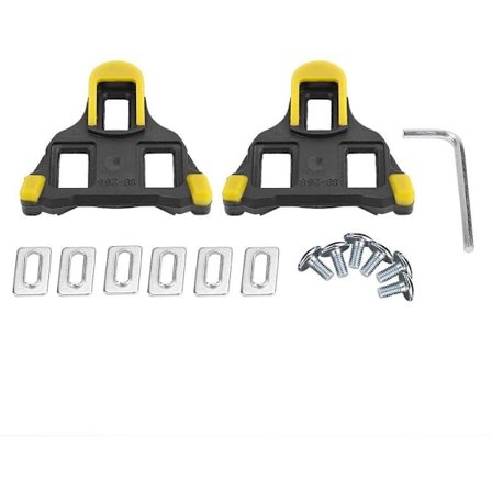 Cykelsko, Shimano SPD-SL kompatible, 6 graders float for optimal kørekomfort, kraftige termoplastiske sko Med-XF2-