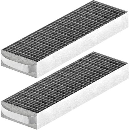 Pakke med 2 Aktivt Kullfilter for Bora Pure/x Pure/s Pure Avtrekkshette, Puakf Filtertilbehør Erstatningsfilter