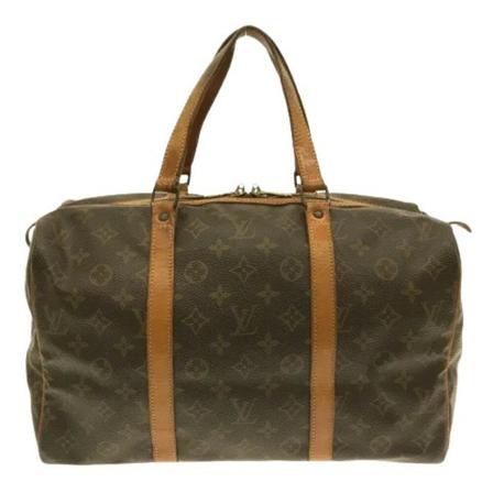 Louis Vuitton Vintage, Pre-owned Canvas louis-vuitton-bags Bruin, Dames, Maat:ONE Size