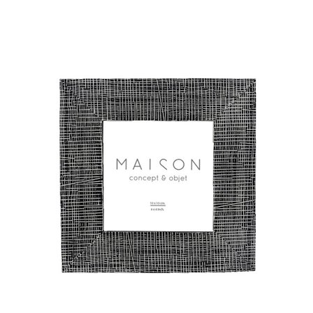 Valokuvakehys 16x2x17cm Polyresin Mustavalkoinen