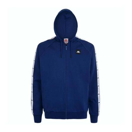 Kappa, Hoodie Blauw, Heren, Maat:L