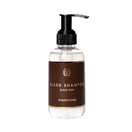 Benjamin Barber Black Oak Beard Shampoo Rakning Herr Svart 150
