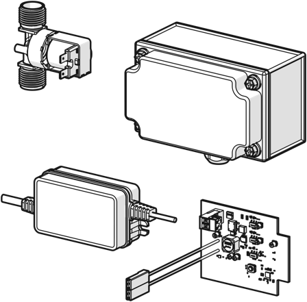Oras Electra 1015614V Styrenhet til Oras blandebatteri, Baderom