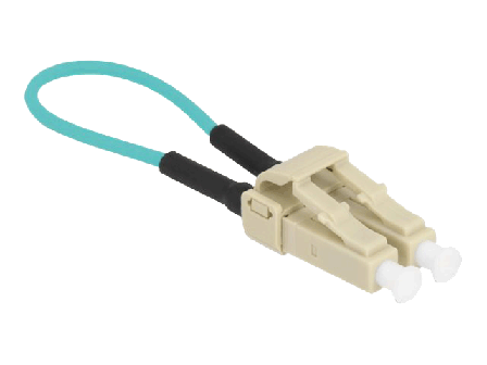 Delock loopbackadapter - beige, akvamarin