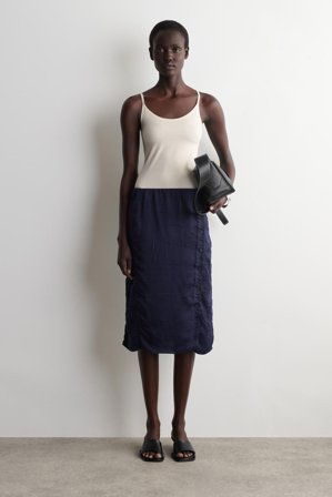 COS Women's Canotta Slim In Jersey in Bianco