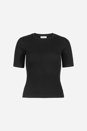 CAMILLA PIHL - Pippa Rib Tee - Black - S