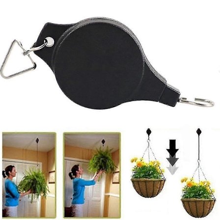 Uttrekkbar Hengekurv Nedtrekk Henger Trinse Hagekurver Plantepotter Hengebasseng