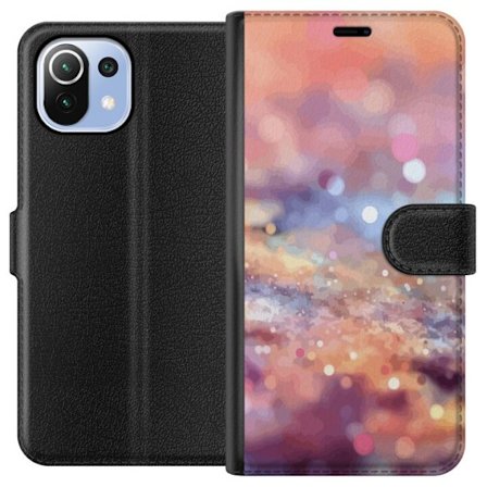 Kompatibelt Plånboksfodral till Xiaomi Xiaomi Mi 11 Lite Gnistrande