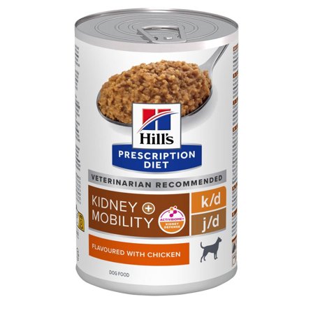 Hill's Prescription Diet Canine K/D Kidney Care+Mobility Cibo