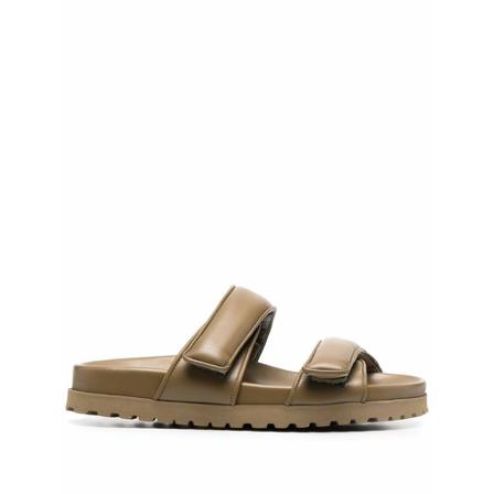 Gia Borghini Perni11 Double Strap Sandaler brun, Dam, Dam, Storlek: 39 1/2 EU