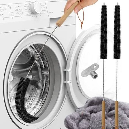 2 st 70 cm flexibel radiatorborste radiatorrengöringsborste lång flexibel