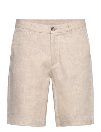 Mango | Slim-Fit 100% Linen Bermuda Shorts | 56