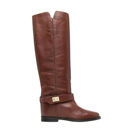 Via Roma 15 Over-knee Laarzen , Bruin , Dames , Maat: 36 EU Hoge & overknee laarzen