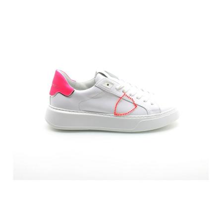 Philippe Model, Temple Broderie Pop Sneakers Wit, Dames, Maat:36 EU