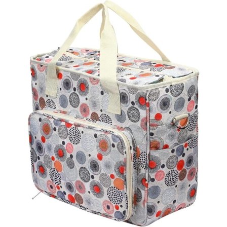 Strikketaske Garnpose Organizer Strikkeopbevaringstaske Hækletaske til hæklenåle Strikkepinde Projekter og tilbehør Ingen tilbehør inkluderet