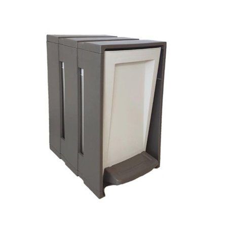 Affaldsspand - Tina - 19 x 23 x 30 cm - Taupe